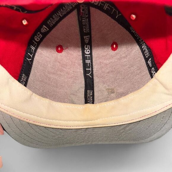 New Era Cincinnati Reds Fitted Baseball Cap Hat - Picture 8 of 8